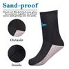 yonsub 3mm/5mm Diving Socks Neoprene Beach Water Socks Flexible Anti Slip Wetsuit Boots for Men Women (Black-5mm, XXL) view 2