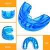 Coolrunner Double Braces Mouth Guard, Sports Athletic Mouth Guards Youth Mouthguard for Upper and Lower Teeth Protection Required for Youth, Teenager and Adults (Blue) (Blue) view 4