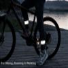 Reflective Ankle Bands with Very Large Reflective Area, 1,000+ ft Visibility, Straps for Biking, Running and Walking at Night - Bright, Lightweight & Comfortable view 2