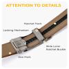 CHAOREN Mens Belt - Mens Ratchet Belt Leather 1 3/8" for Dress Pant - Micro Adjustable Belt Fit Everywhere view 3