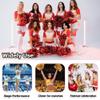 Hooshing 2PCS Gold and Black Pom Poms Cheerleading Metallic Cheer Pom Poms with Baton Handle for Sports Team Spirit Party Kids Adults view 4