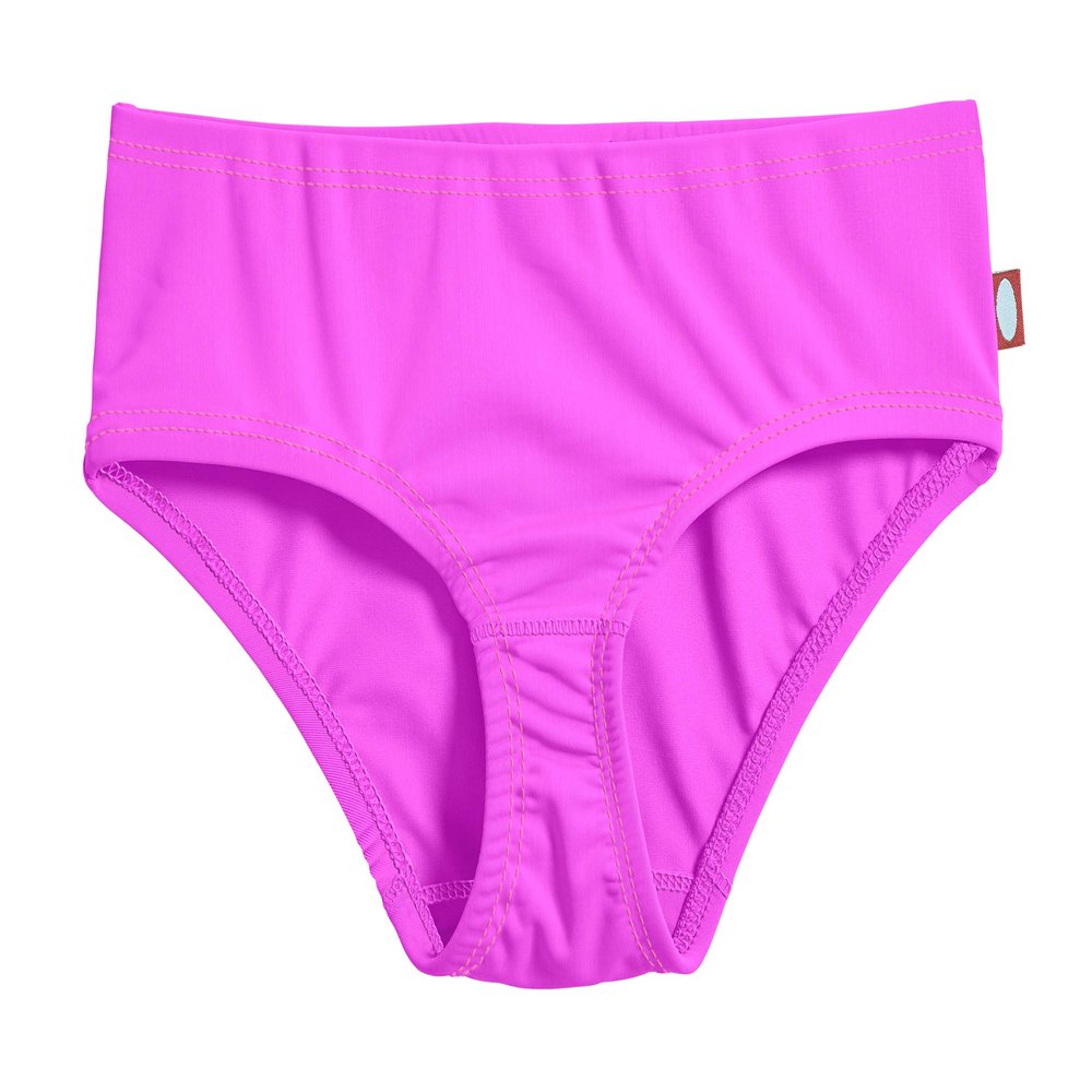 City Threads Girls Swim Brief Bottom UPF 50+ Rash Guard Bathing Suit Soft Comfortable Durable Made in USA, Deep Purple, 10Y