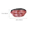 Funny Anti Theft Belly Waist Bag for Travel with Realistic Abs Pattern Creative Pu Leather Fanny Pack for Men and Women Secure Money Storage Pouch with Durable Adjustable Strap view 3