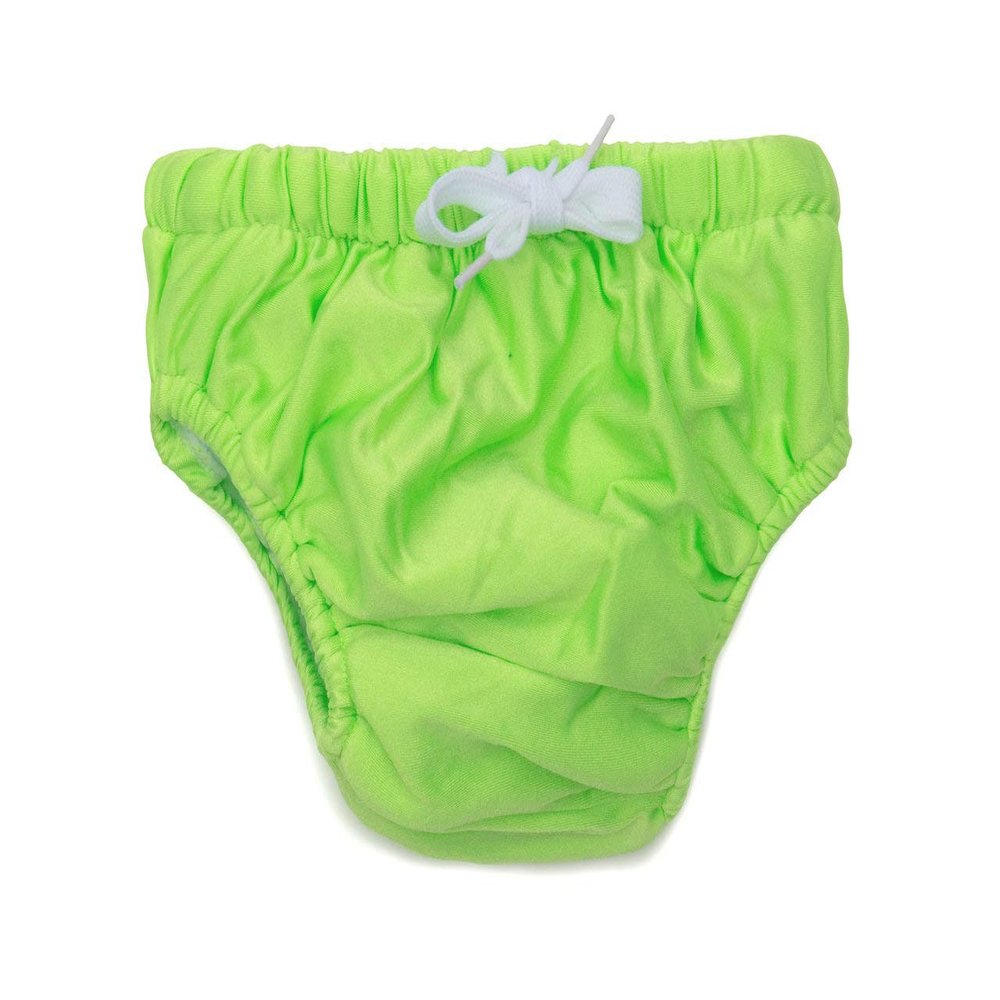 KaWaii Baby Reusable Swim Diaper Training Pant, Small - Neon Green