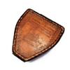 Antique Nautical Map Reader Compass 3" Brass Navigation Pocket Compass with Brown Leather Case view 2