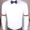 6 Elastic Adjustable Armbands - Anti-Slip Shirt Sleeve Holders (White) view 3