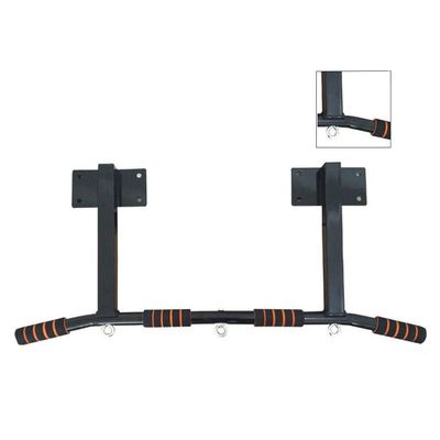 Pull-up Bars AGYH Wall-Mounted Chin Up Bar, Corridor Horizontal Bar with Grommet, Male and Female Whole Body Muscle Training Equipment, Load 200kg (Color : Black)