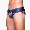 UXH Swimwear Men Sexy Swimsuits Swim Briefs Bikini Board Surf Shorts Purple Blue view 2