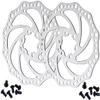 D Dymoece 2 Pcs Bike Disc Brake Rotors with 12 Bolts 140mm/160mm/180mm/203mm for MTB Mountain Road Bicycle BMX view 1