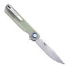 Harnds Wind Pocket Knife Flipper 14C28N Steel G10 Handle Folding Knife Ball Bearing with 2-Position Clip for Camping Survival and EDC view 3