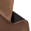 fortunatever Mens Solid Satin Pocket Square(Brown) view 2