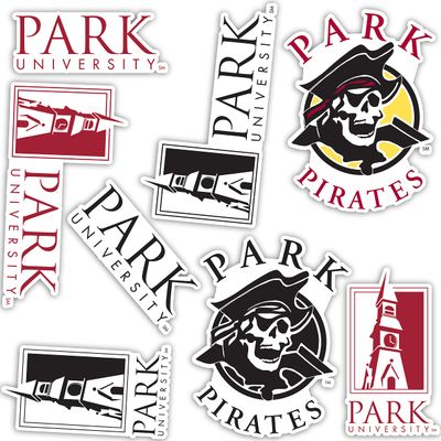 Desert Cactus Park University (MO) Sticker Pirates Parkville Vinyl Decals Laptop Water Bottle Car Scrapbook T2 (Type 2)