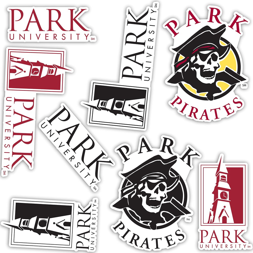 Desert Cactus Park University (MO) Sticker Pirates Parkville Vinyl Decals Laptop Water Bottle Car Scrapbook T2 (Type 2)