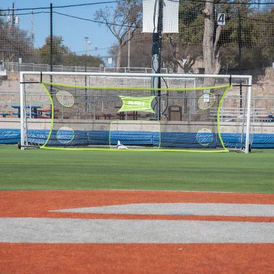 Soccer Innovations PK PRO II - Soccer Goal Traget Training Net, Scoring Zones, Heavy Duty Portable Training Equipment for Shooting, Practice Accuracy Shooting