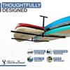 StoreYourBoard Paddleboard & Surfboard Ceiling Rack  Adjustable SUP Rack for Garage Ceiling Storage, Heavy-Duty Paddle Board Rack Holds 150 lbs, Surfboard Ceiling Mount for Home & Garage view 2