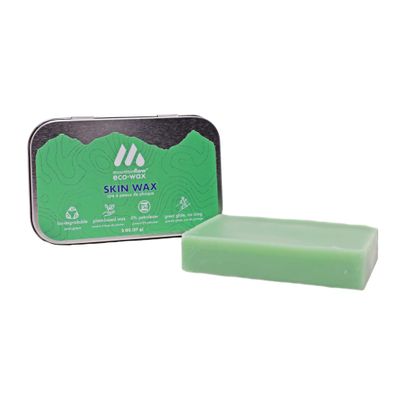 mountainFLOW eco-Wax Skin Wax (Rub-On), Plant-Based + Biodegradable, Prevents Icing, Great Glide (1-Pack)