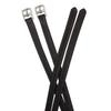 Paris Tack Super Soft Triple Layer English Stirrup Leathers with One Year Warranty (45" (Kids), Black) view 2