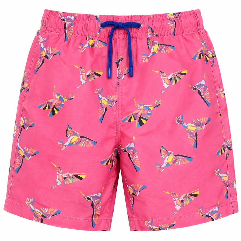 INGEAR Little Boys Quick Dry Swim Trunks UPF 50+ Beach Board Shorts Sizes 2T-14 Vibrant Patterns for Summer Adventures