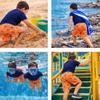 INGEAR Little Boys Quick Dry Swim Trunks UPF 50+ Beach Board Shorts Sizes 2T-14 Vibrant Patterns for Summer Adventures view 2