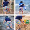 INGEAR Little Boys Quick Dry Swim Trunks UPF 50+ Beach Board Shorts Sizes 2T-14 Vibrant Patterns for Summer Adventures view 2