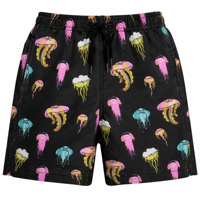INGEAR Little Boys Quick Dry Swim Trunks UPF 50+ Beach Board Shorts Sizes 2T-14 Vibrant Patterns for Summer Adventures