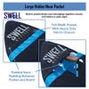 SWELL Wakesurf - Adjustable Length Wakesurf Board Sock with Padded Nose and Pocket - Wakeboard Cover - One Size Fits All Surfboard Bag (Pointed Nose - Blue) view 4