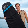 SWELL Wakesurf - Adjustable Length Wakesurf Board Sock with Padded Nose and Pocket - Wakeboard Cover - One Size Fits All Surfboard Bag (Snub Nose - Blue) view 2