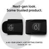 Sports Research Sweet Sweat Waist Trimmer Pro Series - Premium Sweat Enahancing Fitness Belt w/Adjustable Straps for Back Support & Tighter Cinch - Black, (XS-S) view 2