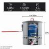 Bulin Camping Pot, 1.5L High Efficiency Backpacking Pot Ultralight Camping Cooking Set Cookware Gear with Heat-Proof Handle & Heat Exchanger for Outdoor Picnic Hiking Travel view 2