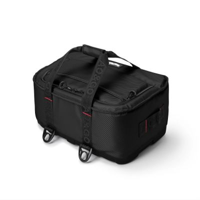 AO Coolers Stow 'N Go Carbon Soft Cooler, Low-Profile, Leakproof with High-Density Insulation, Holds Ice for 24 Hours, EVA Foam Bottom, Black, 38-Can