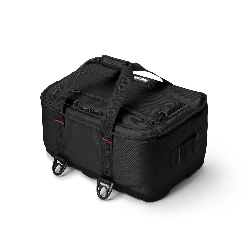 AO Coolers Stow 'N Go Carbon Soft Cooler, Low-Profile, Leakproof with High-Density Insulation, Holds Ice for 24 Hours, EVA Foam Bottom, Black, 38-Can