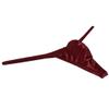 Jaxu Men's Swim Thong Slim Pouch G-String Bikini Shiny T-back 3-Pack Wine Red L view 3