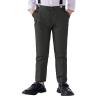 Boys' Dress Pants Gray Boys School Uniform Pants for Kids Suit Pants Trousers for Baptism Golf Easter Wedding Size 10