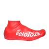 veloToze Short 2.0 Shoe Cover for Road Cycling Shoes (Red, Small/Medium (EU 37-42.5)) view 1
