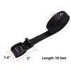 Mind and Action 16 Ft Sturdy Tie Down Strap Lashing Strap with Rubber Padded Cam Lock Buckle,for Car Roof Rack,Kayak Canoe SUP Surfboard Tie Down,Boat Trailer Tow Straps(4 Pack) view 4