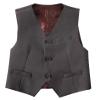 Fersumm Boys Vest for Kids Toddler Boy Dress Vest 3 Button Formal Suits Waistcoat Gray Size 6 view 1