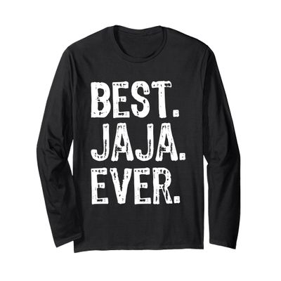 Best Jaja Ever Family Cool Funny Long Sleeve T-Shirt