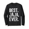 Best Jaja Ever Family Cool Funny Long Sleeve T-Shirt view 1