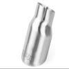 APR TPK0007 Double-Walled 3.5 in. Slash-Cut Tips Brushed Silver - Set of 2 view 3