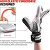 Sportout Goalkeeper Gloves with Fingersave, Breathable Soccer Goalie Gloves, 4mm Latex, for Kids, Youth and Adult view 3