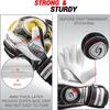 Sportout Goalkeeper Gloves with Fingersave, Breathable Soccer Goalie Gloves, 4mm Latex, for Kids, Youth and Adult view 4