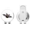 888 Graphics Bat Funny Cartoon Golf Hat Clip with Magnetic Ball Marker view 1