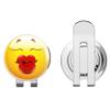 888 Graphics Duckface Kiss Smile Funny Golf Hat Clip with Magnetic Ball Marker view 1
