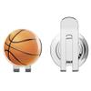 888 Graphics Basketball Sport Ball Golf Hat Clip with Magnetic Ball Marker view 1