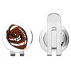 888 Graphics Angry Rugby Ball Face Mascot Golf Hat Clip with Magnetic Ball Marker view 1