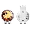 888 Graphics Drive with Reason Girl Driver Auto Golf Hat Clip with Magnetic Ball Marker view 1