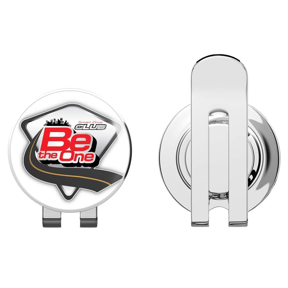 888 Graphics Be The One Smart Drive Golf Hat Clip with Magnetic Ball Marker
