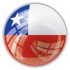 888 Graphics Chile Flag Glossy Golf Hat Clip with Magnetic Ball Marker view 2