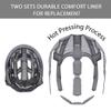 Adult-Men-Women Bike Helmet with Light - Mountain Road Bicycle Helmet with Replacement Pads & Detachable Visor view 3