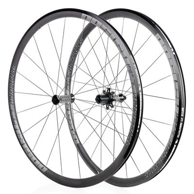 700C Bicycle Wheelset Front Rear Wheel for Road Bike Ultra-Light Rim Brake 8/9/10/11S Cassette Sprockets NBK Sealed Bearing QR 1740g (Size : Gray)